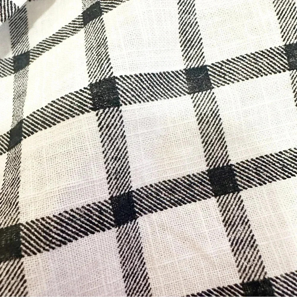 Sunday in Brooklyn• Grey plaid tank top - Picture 7 of 11